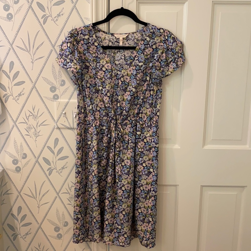 Rebecca Taylor Silk Floral Dress. Size 4.